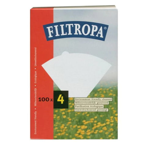 Papieren Filtropa Koffiefilters 100 stuks